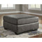 Ashley Bladen Oversized Accent Ottoman in Slate-Washburn's Home Furnishings