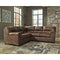 Bladen - Coffee - Left Arm Facing Loveseat 2 Pc Sectional-Washburn's Home Furnishings