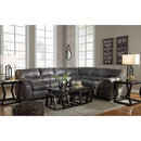 Ashley Bladen Right Sofa, Left Loveseat, Armless Chair 3 Piece Sectional in Slate-Washburn's Home Furnishings