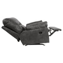 Ashley Bladen Rocker Recliner in Slate-Washburn's Home Furnishings