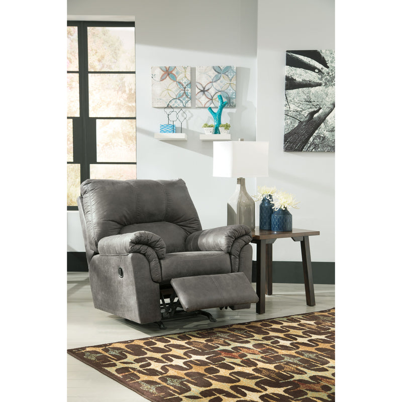 Ashley Bladen Rocker Recliner in Slate-Washburn's Home Furnishings