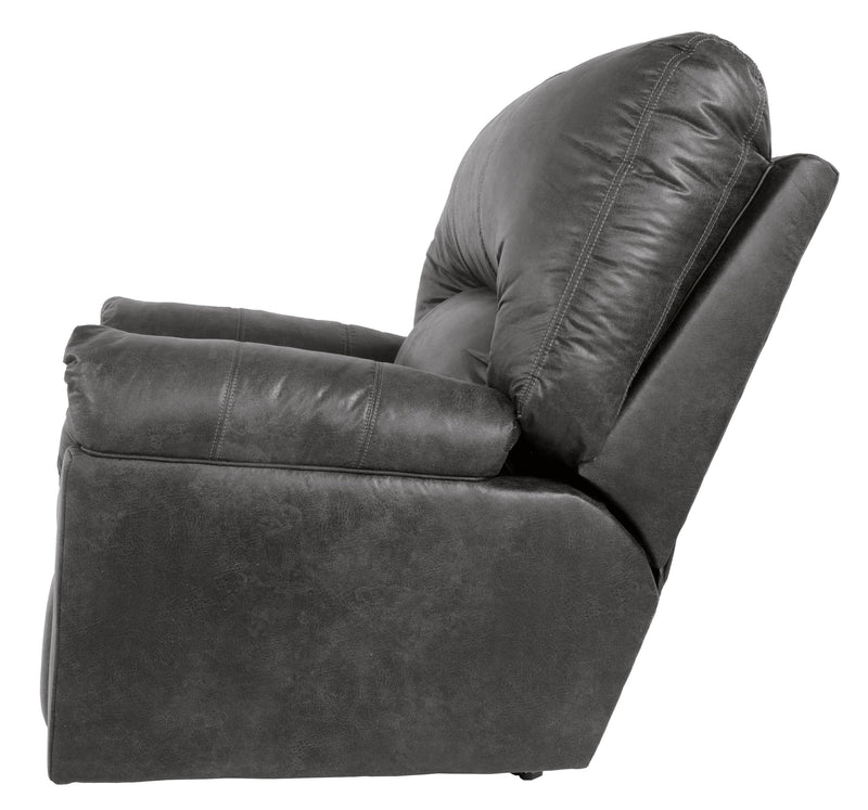 Ashley Bladen Rocker Recliner in Slate-Washburn's Home Furnishings