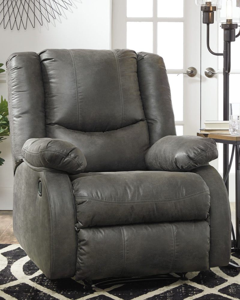 Ashley Bladewood Zero Wall Recliner in Slate-Washburn's Home Furnishings