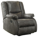 Ashley Bladewood Zero Wall Recliner in Slate-Washburn's Home Furnishings