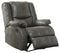 Ashley Bladewood Zero Wall Recliner in Slate-Washburn's Home Furnishings