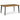 Blondon Dining Table and 6 Chairs — D413-425 — view 4