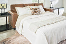 Ashley Bolsena Queen Sofa Sleeper in Caramel-Washburn's Home Furnishings