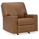 Ashley Bolsena Rocker Recliner in Caramel-Washburn's Home Furnishings