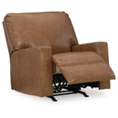 Ashley Bolsena Rocker Recliner in Caramel-Washburn's Home Furnishings