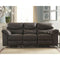 Ashley Boxberg Reclining Sofa in Dark Brown-Washburn's Home Furnishings