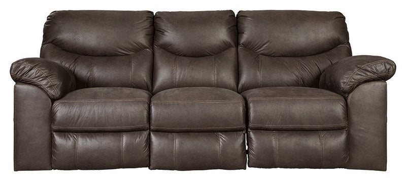 Ashley Boxberg Reclining Sofa in Dark Brown-Washburn's Home Furnishings