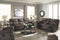 Ashley Boxberg Reclining Sofa in Dark Brown-Washburn's Home Furnishings