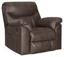 Ashley Boxberg Rocker Recliner in Dark Brown-Washburn's Home Furnishings