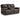 Ashley Boxmere Double Reclining Power Loveseat w/Console in Storm-Washburn's Home Furnishings