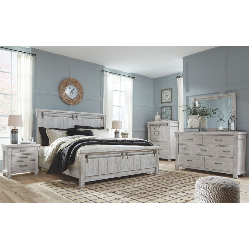 Brashland - White - Five Drawer Chest-Washburn's Home Furnishings