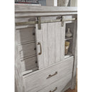 Brashland - White - Five Drawer Chest-Washburn's Home Furnishings