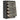 Ashley Broachmyn Five Drawer Chest in Black/Gray-Washburn's Home Furnishings