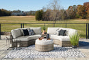 Calworth - Beige - Sectional Lounge-Washburn's Home Furnishings