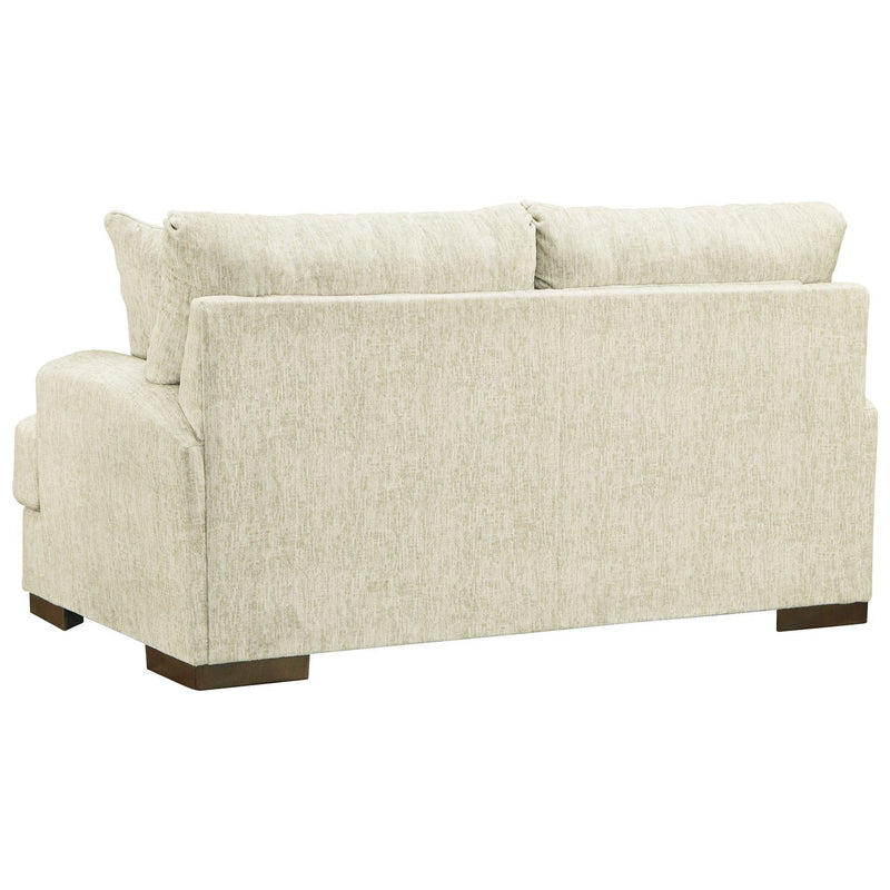 Ashley Caretti Loveseat in Parchment-Washburn's Home Furnishings