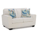 Ashley Cashton Loveseat in Snow-Washburn's Home Furnishings