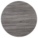 Centiar - Black / Gray - Round Dining Room Table-Washburn's Home Furnishings