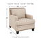 Ashley Claredon Chair in Linen-Washburn's Home Furnishings