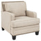 Ashley Claredon Chair in Linen-Washburn's Home Furnishings