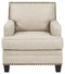 Ashley Claredon Chair in Linen-Washburn's Home Furnishings