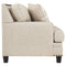 Ashley Claredon Loveseat in Linen-Washburn's Home Furnishings