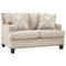 Ashley Claredon Loveseat in Linen-Washburn's Home Furnishings