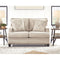 Ashley Claredon Loveseat in Linen-Washburn's Home Furnishings