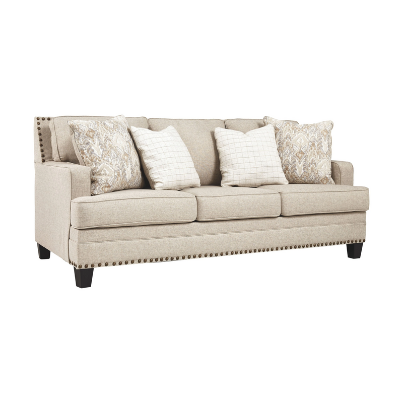 Ashley Claredon Sofa in Linen-Washburn's Home Furnishings