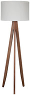 Ashley Dallson Wood Floor Lamp in Brown-Washburn's Home Furnishings