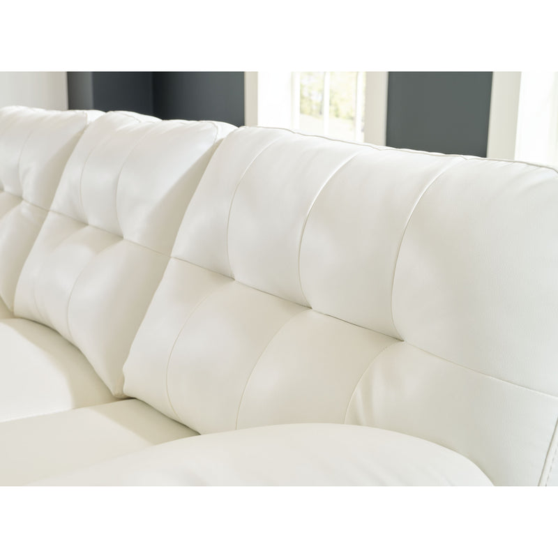 Donlen - White - Left Arm Facing Sofa 2 Pc Sectional-Washburn's Home Furnishings