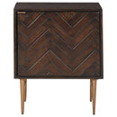 Dorvale - Dark Brown - Accent Cabinet-Washburn's Home Furnishings