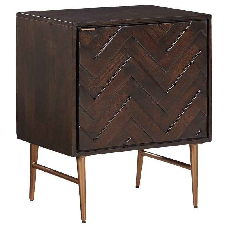 Ashley Dorvale Accent Cabinet in Dark Brown-Washburn's Home Furnishings