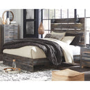 Ashley Drystan King Panel Bedframe-Washburn's Home Furnishings