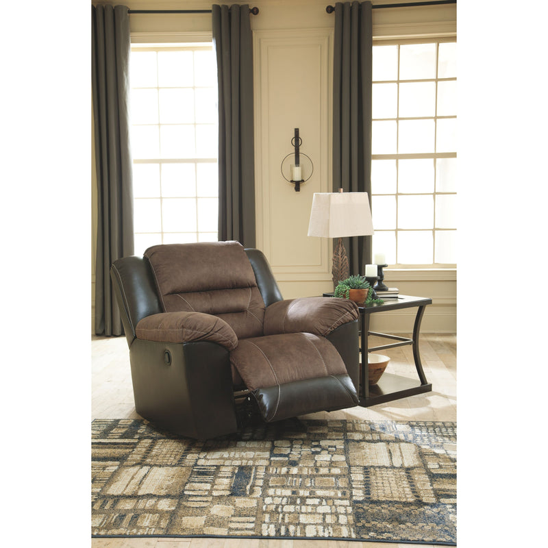 Earhart - Chestnut - Rocker Recliner-Washburn's Home Furnishings