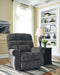 Ashley Ernestine Power Lift Recliner in Slate-Washburn's Home Furnishings