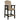 Ashley Fairen Trail Round Bar Table & 2 Tall Barstool in Black/Driftwood Bundle-Washburn's Home Furnishings
