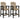 Ashley Fairen Trail Round Bar Table & 2 Tall Barstool in Black/Driftwood Bundle-Washburn's Home Furnishings