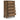 Ashley Feddinger 5 Drawer Chest in Medium Brown 9.5" W x 18" D x 58" H-Washburn's Home Furnishings
