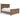 Ashley Feddinger King/Cal King Panel Bedfrfame -Headboard, Footboard,Rails in Medium Brown-Washburn's Home Furnishings