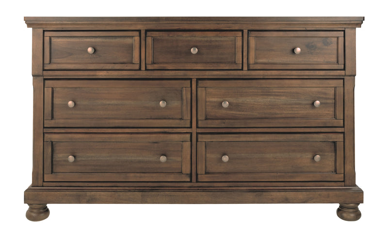 Ashley Flynnter Dresser in Medium Brown-Washburn's Home Furnishings