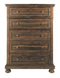 Ashley Flynnter Five Drawer Chest in Medium Brown-Washburn's Home Furnishings