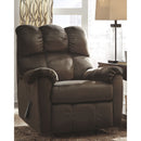 Foxfield - Chocolate - Rocker Recliner-Washburn's Home Furnishings