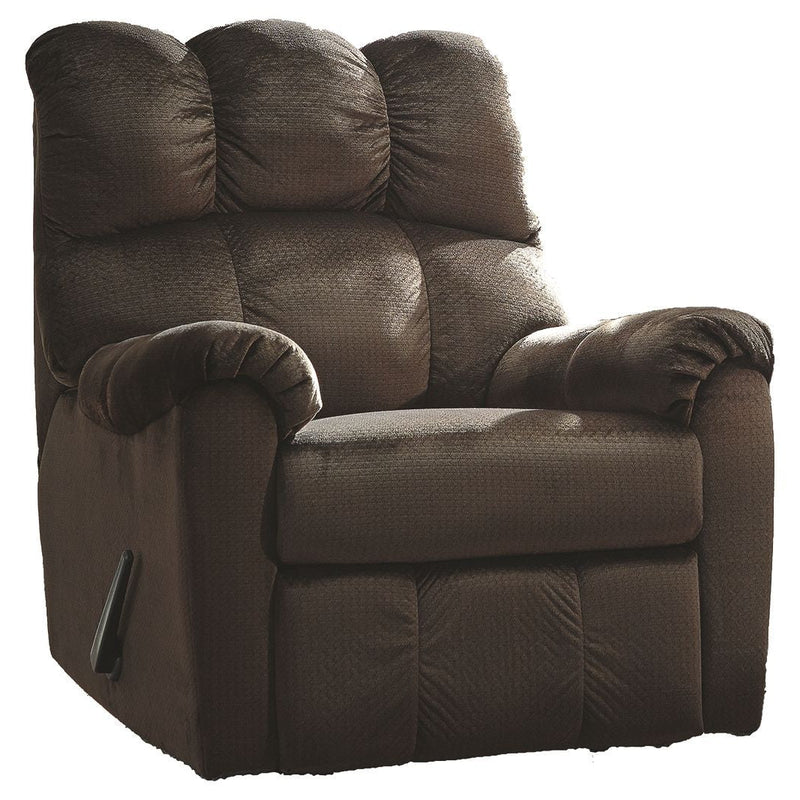 Foxfield - Chocolate - Rocker Recliner-Washburn's Home Furnishings