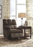 Ashley Foxfield Rocker Recliner in Chocolate-Washburn's Home Furnishings