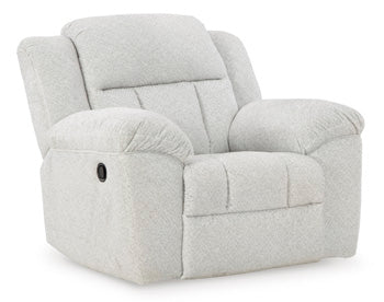 Ashley Frohn Rocker Recliner in Snow-Washburn's Home Furnishings