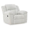 Ashley Frohn Rocker Recliner in Snow-Washburn's Home Furnishings